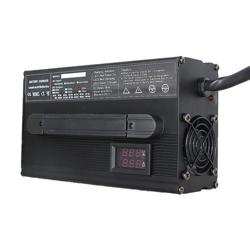 DURAFORCE New 36V 20A Battery Charger “D” Style Plug Fits For EZGO TXT Golf Cart 1996-Up
