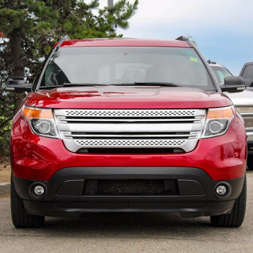 DURAFORCE Clear Front Bumper Driving Fog Light Replacement for Ford Explorer 2011-2015