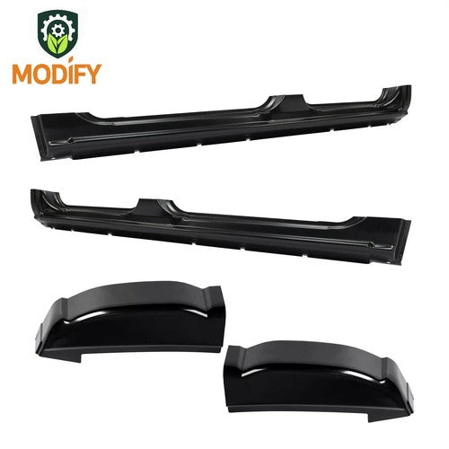 DURAFORCE For 1999-2007 Chevy Silverado Sierra Pickup Crew Cab Corners & Rocker Panels