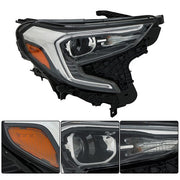 DURAFORCE Xenon HID Clear Chrome Projector Headlights Right Set For GMC Terrain 2018-2021