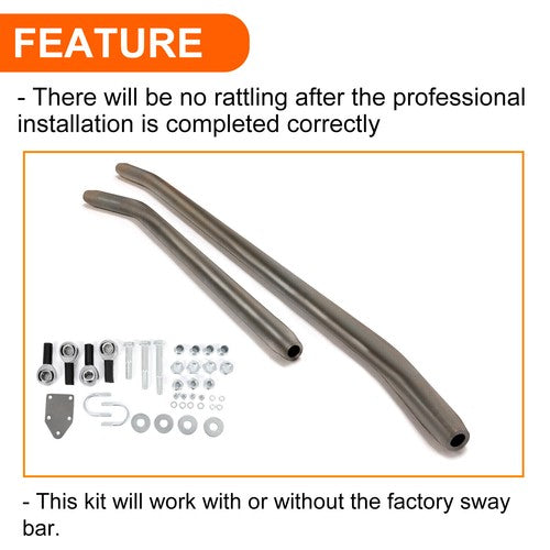 Heavy Duty Crossover Steering Kit for Jeep Cherokee XJ 1984-2001