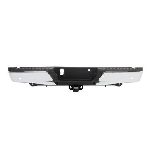 DURAFORCE For Ford F150 2015-2019 w/ Heavy Duty Tow & Sensor Hole Chrome Rear Bumper