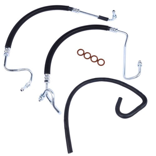 DURAFORCE 3x Hydroboost Power Steering Pressure Return Hoses for Chevy Silverado 1500 6.0L