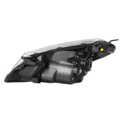 DURAFORCE Chrome Headlights Left & Right Side for Toyota Yaris Vitz Hatchback 2012-2014