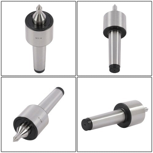 DURAFORCE New #4 4MT 0.000197" CNC Precision Long Spindle Lathe Live Center Morse Taper
