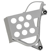 DURAFORCE Silver Heel Guards footrest stand For Yamaha Banshee LH+RH Nerf Bars 87-06 1990