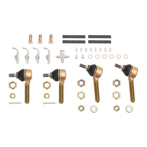 2 1 Front A Arms for Honda TRX450R with Braided Brake Lines Clamps 2004 2007