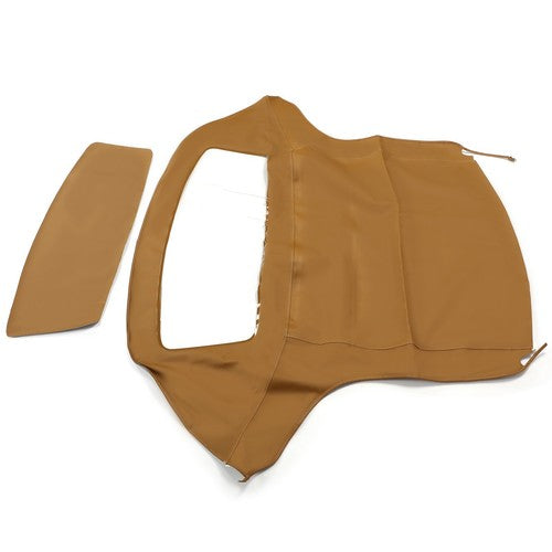 Tan Convertible Soft Top Replacement with Plastic Window for BMW Z3 1996-2002