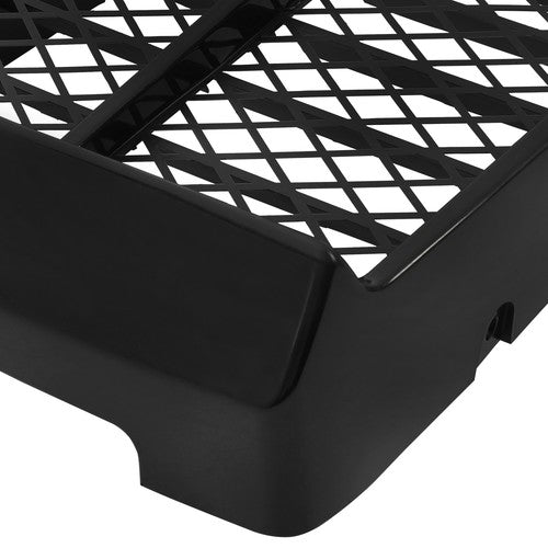 DURAFORCE Black Radiator Cover & Front Panel Grill For 1987-2006 Yamaha Banshee YFZ350