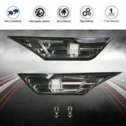 DURAFORCE For Honda Civic EX 16-21 1.5L Front Turn Signal Light w/Bulbs Driver+Passenger