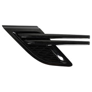 DURAFORCE Left Glossy Black Fender Air Side Vents Grille For 2014-2017 Range Rover Sport
