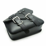 DURAFORCE New For Sportster 883 Dyna Moto PU Leather Luggage Tool Saddlebag Saddle Bags