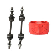 DURAFORCE For Ford F-150 2009 2010-2014 K750362 Set of 4 Front Sway Bar Links & Bushings