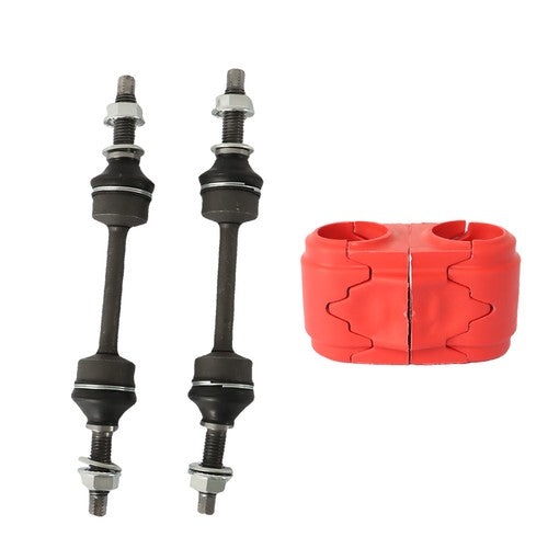 DURAFORCE For Ford F-150 2009 2010-2014 K750362 Set of 4 Front Sway Bar Links & Bushings