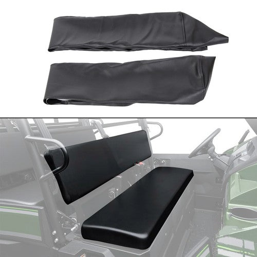 DURAFORCE New Black UTV Vinyl Seat Cover For Kawasaki Mule 2500 2510 3000 3010 Diesel 4X4