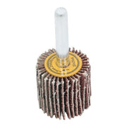 DURAFORCE 5 Pack 1" x 1" x 1/4" Shank Mounted Flap Wheels 60 Grit Aluminum Oxide