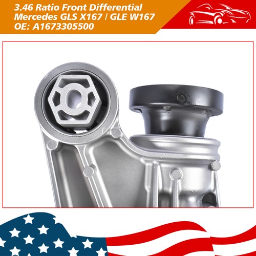 DURAFORCE Front Differential A1673305500 3.46 Ratio for Mercedes GLS GLE W167 2020-2025