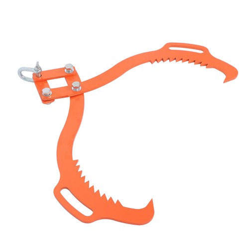 DURAFORCE Heavy Duty Grapple Timber Claw 28In Log Lifting Tongs 2 Claws Timber Claw Hook
