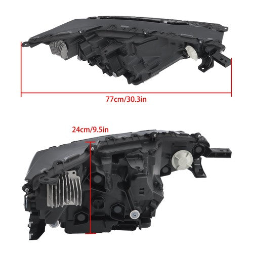 DURAFORCE High-spec Headlight Assembly Left/Driver Side For Toyota bZ4X 2023 2024 2025 LED