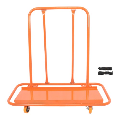 DURAFORCE Handling Sheetrock Sheet Panel With Safety Belts Drywall Sheet Cart 3000Lbs