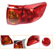 DURAFORCE For 09-10 Toyota Corolla Rear Left & Right Side Outer Tail Light Brake Lamp 2Pc