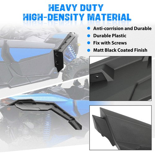 Extended Fender Flares Kit for Can Am Maverick X3 MAX Turbo R RR 2017-2025