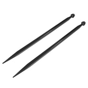 DURAFORCE 2PCS 3000lbs Cap 47" Square Hay Bale Spear Spike Fork For Tractor Loader Bobcat