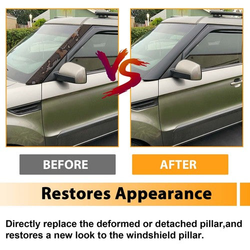 For Kia Soul 2010-2013 Driver Side Exterior Molding Windshield A Pillar Trim Panel