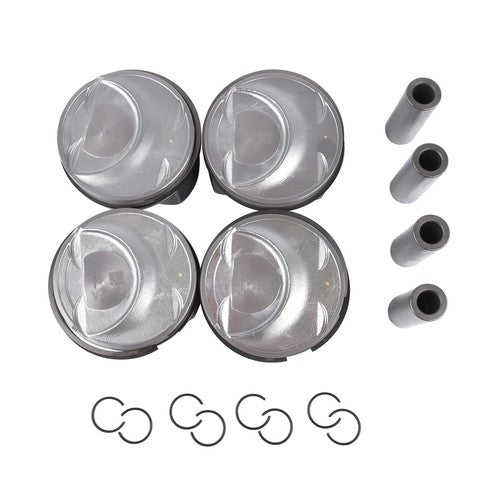 DURAFORCE 4 x Pistons +Pins For 2013-2014 Hyundai Sonata Fe 2.0T 2.0L Sonata 23410-2G400