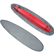 DURAFORCE 210D Kayak Canoe Cover Storage Boat Cockpit Cover Fits For 3.1~3.5m/10.2-11.4Ft