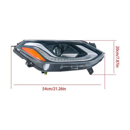 DURAFORCE Right Side Xenon/HID W/LED DRL For Chevrolet Bolt EV 2017-2021 Headlight Assy