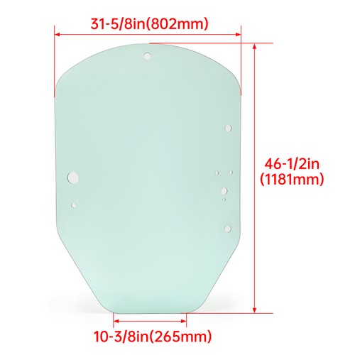 Cab Door Glass Windowpane for John Deere 318E 323E 333G Skid Steer T344818