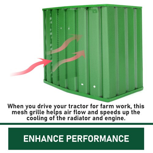 DURAFORCE Front Green Grille Guard For John Deere 755 855 955 Tractor #AM107864