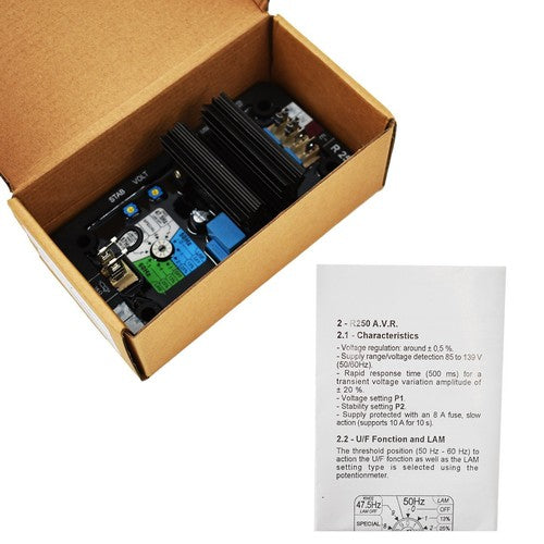 DURAFORCE For Leroy Somer AVR R250 Automatic Voltage Regulator Controls Module Card