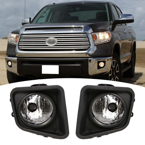 DURAFORCE Fog Lights Pair Front Bumper Driving Lamp for 2014-2021 for Toyota Tundra