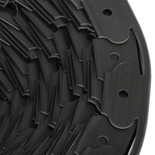 DURAFORCE L-shaped Landscape Edging Border Kit 100' No-Dig Garden 1.5" Edge Lawn Border