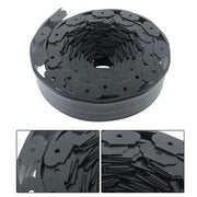 DURAFORCE 60pcs Anchoring Spik L-shaped 60FT Garden Edge Lawn Grass Stone Isolation Strip