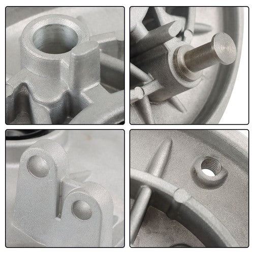 DURAFORCE 43010-HM8-000 Rear Brake Panel 1997-2022 for Honda TRX250TM AC/ TE1 AC/TM1 AC