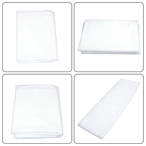 DURAFORCE Clear Greenhouse Plastic Sheeting - 6 mil UV Resistant 25 × 20 FT Polyethylene