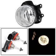 DURAFORCE Clear Bumper Fog Lights Driving Lamps for 2016-2018 for Toyota RAV4 w/Wiring