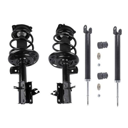 DURAFORCE Front Struts + Rear Shock Absorbers For Nissan Altima 2.5L l4 3.5L V6 2007-2012