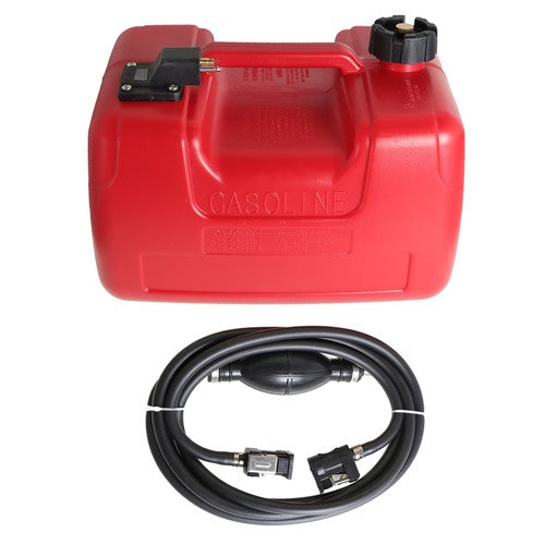 DURAFORCE New 3 Gallon 12L Boat Fuel Tank Marine Outboard Motor Fuel Tank w/Connector US