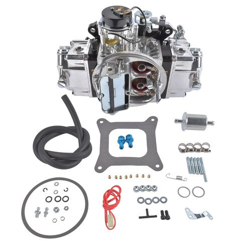 DURAFORCE BR-67212 Street Carburetor Mechanical Secondary 650 CFM Aluminum Gasoline Black
