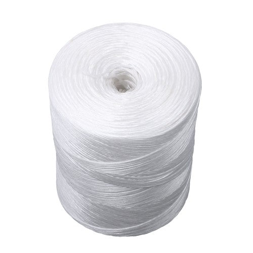 DURAFORCE 6300ft 156lbs Tensile Strength Polypropylene Tying Twine white, Polypropylene
