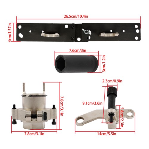 DURAFORCE New Engine Timing Tool CR490 Kit For GM Onix Tracker For Chevrolet 1.0L 1.2L 12V