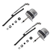 DURAFORCE Stainless Windshield Wiper Motor Kit Street Hot Rod Universal Boat For Chevy 12V