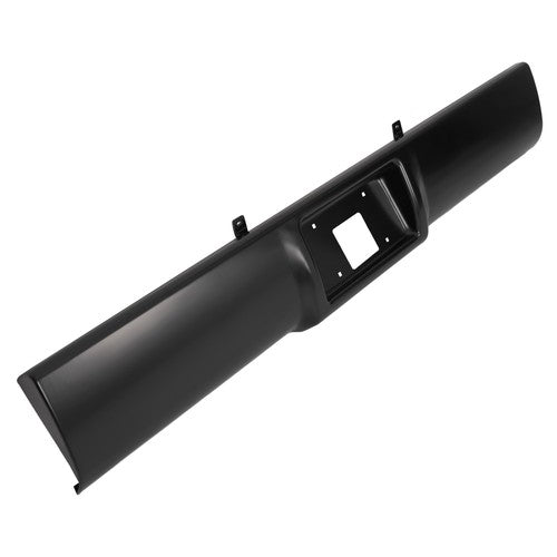 Black Rear Bumper Roll Pan for 1992-1999 Chevy Suburban Chevrolet Tahoe Yukon