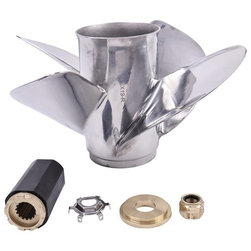 DURAFORCE Impeller 48-8M0151321 For Mercury Revolution 4 Propeller 19" Pitch Right Hand