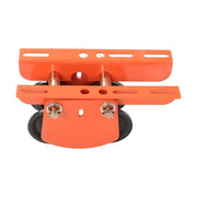 DURAFORCE 2200lbs/1 Ton I-Beam Manual Trolley Double Wheels 2.68"-4.33" Adjustable