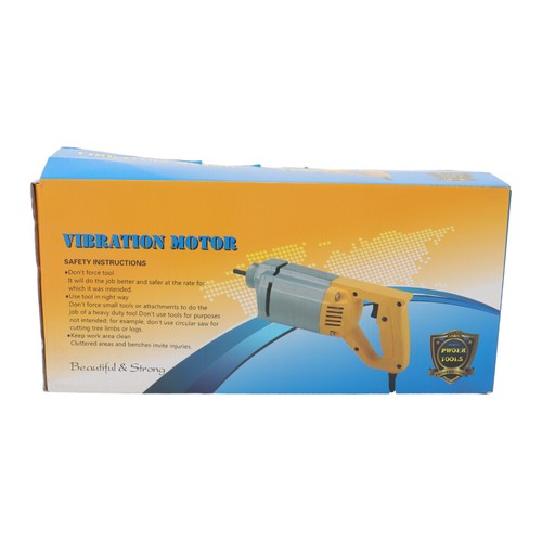 DURAFORCE High Quality 1500W Electric Concrete Vibrator 4.5 Feet Long Shaft Concrete Tool